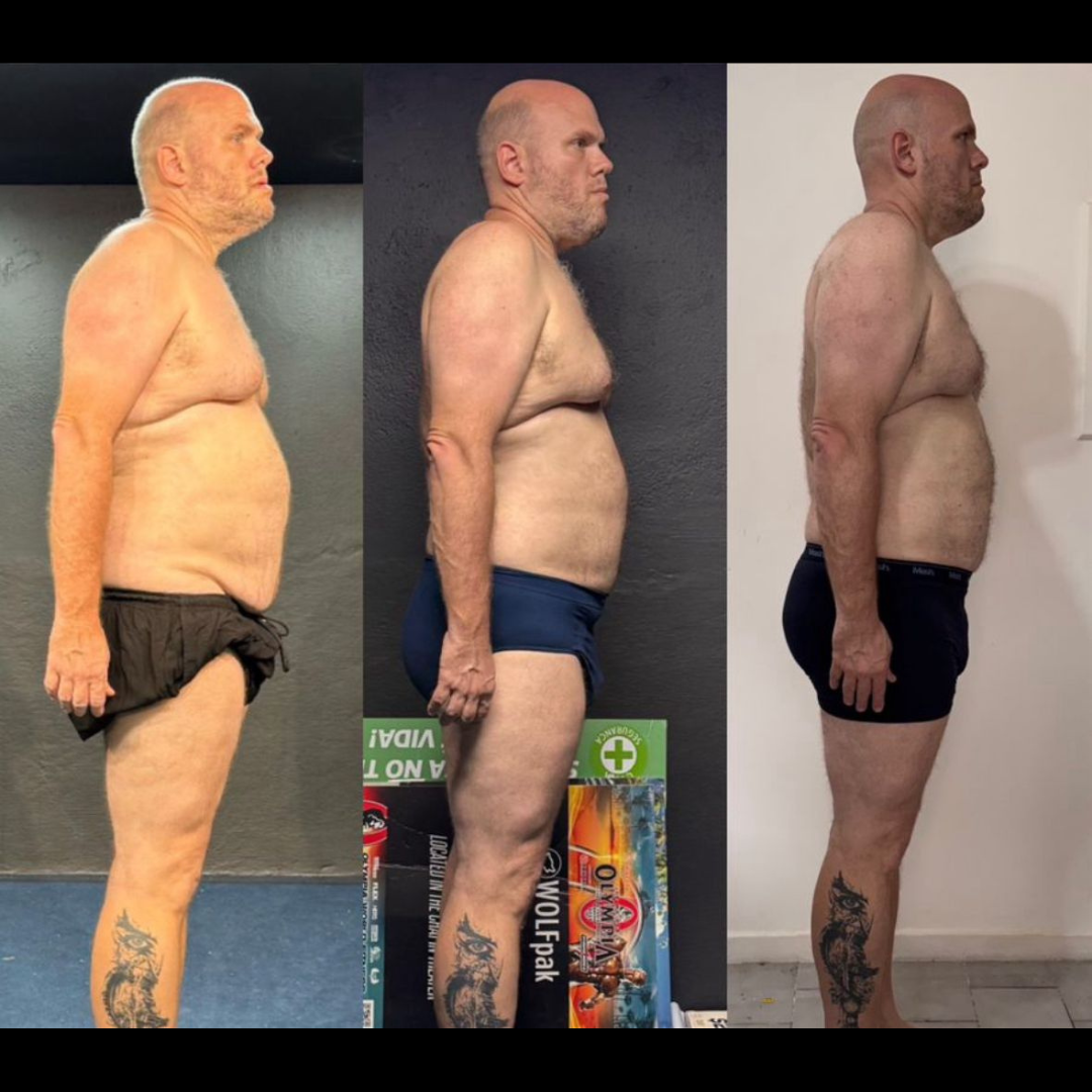 Daniel antes e depois